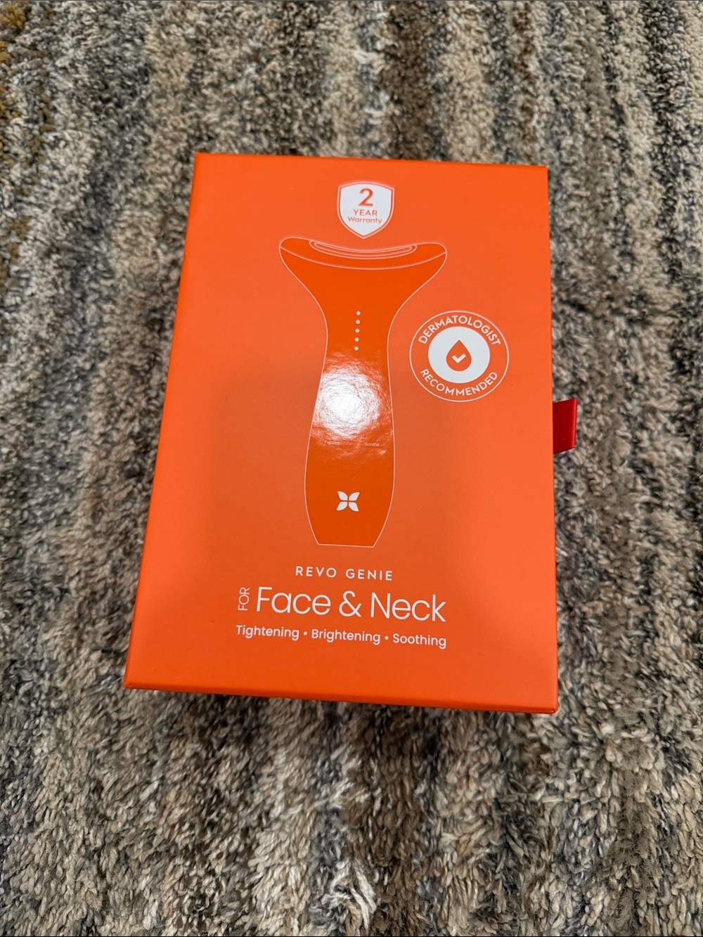 Revo Face & Neck Treatment Device - Orange